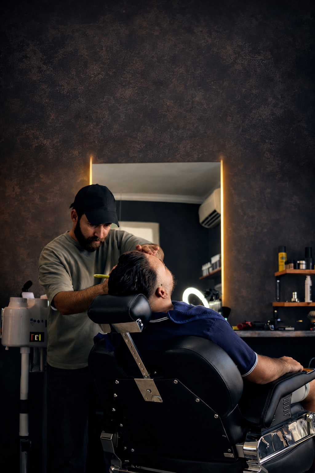 Supplied Petra concept image showing a barber at work